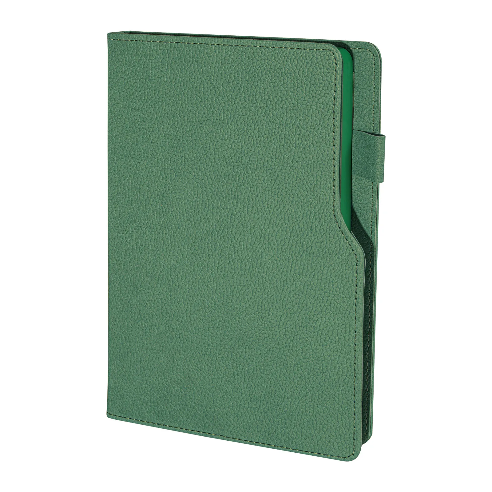 BAHÇELİEVLER YEŞİL TARİHSİZ DEFTER (14,5X21 CM)