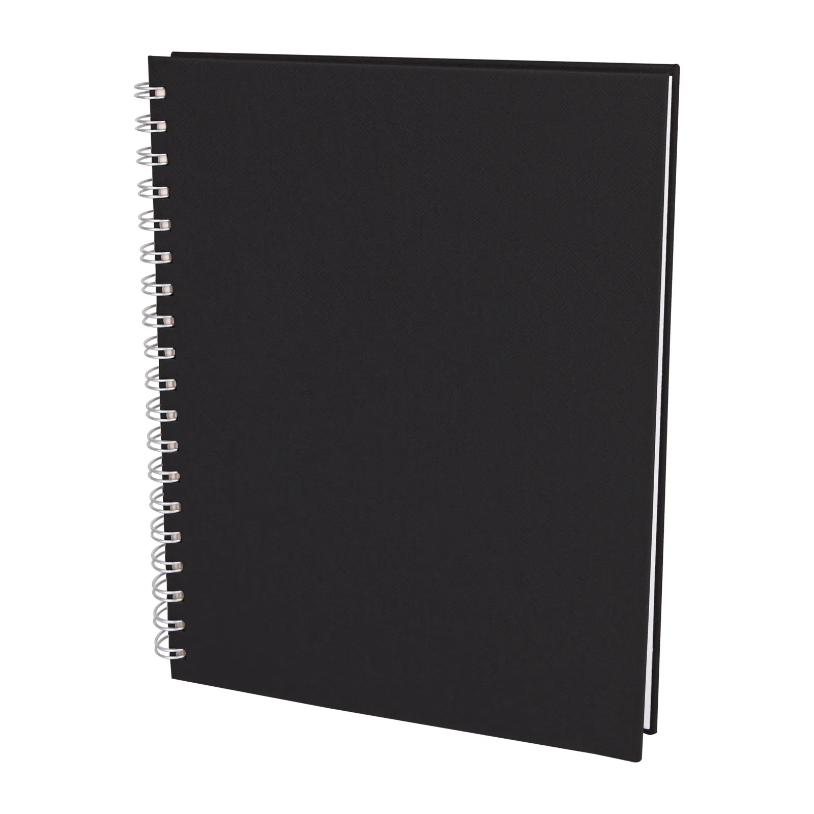 SEĞMENLER SİYAH KARELİ SPİRALLİ TARİHSİZ DEFTER (19X25 CM)