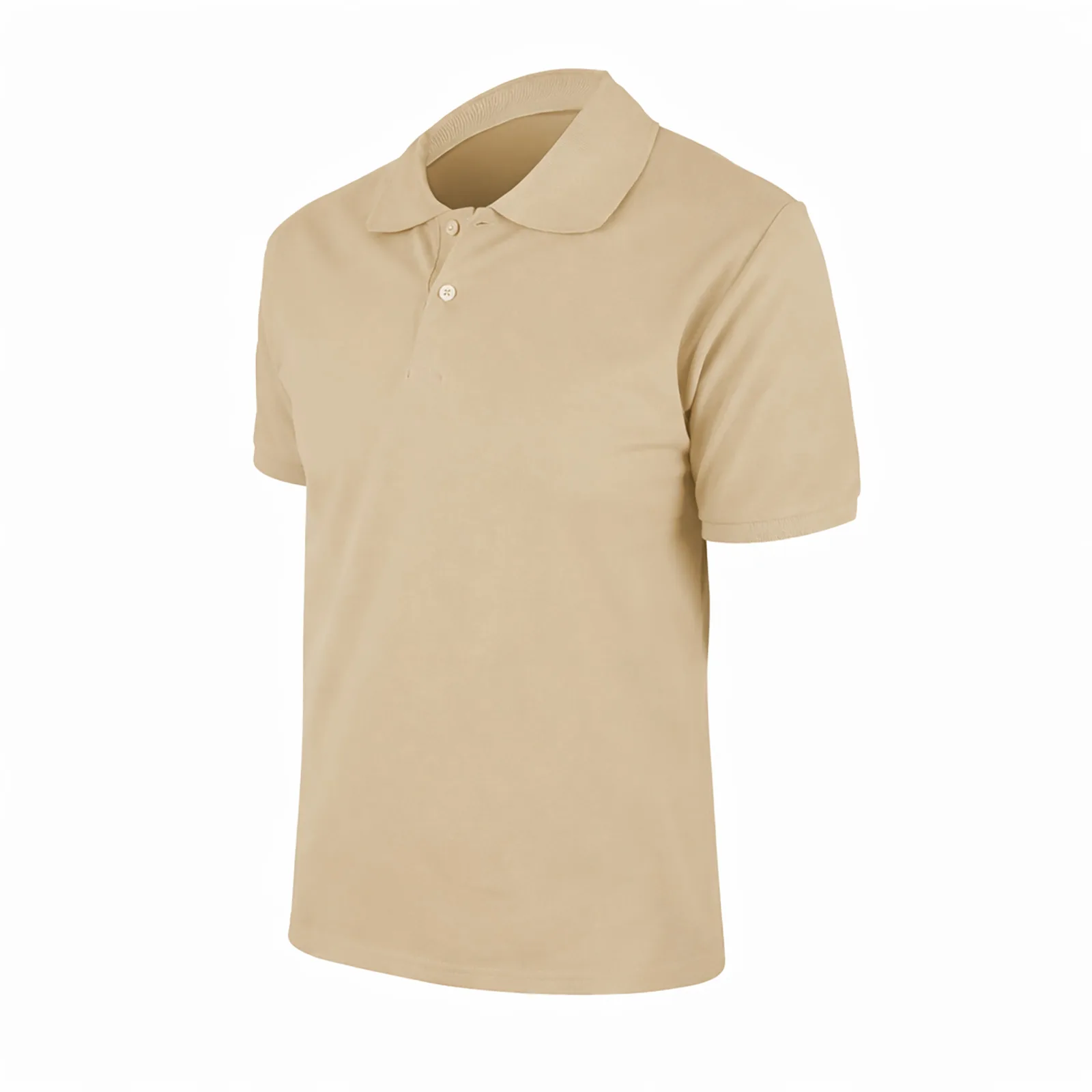 BEGONYA BEJ XL POLO YAKA TİŞÖRT