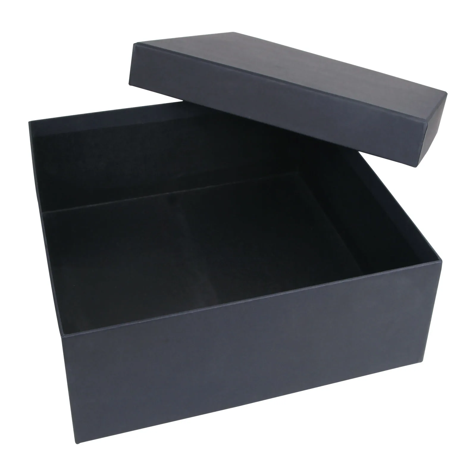 SEDİR SİYAH GEÇME KAPAK KUTU (30X30X10 CM)